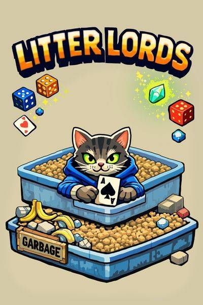 Litter Lords – Catrick the Cheat | Barker’s of Ruin Art by Justyn Simon
