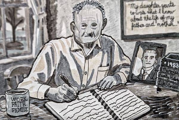 Earl Dewey Fisher Prologue Illustration | Historical Biography Artwork Print
