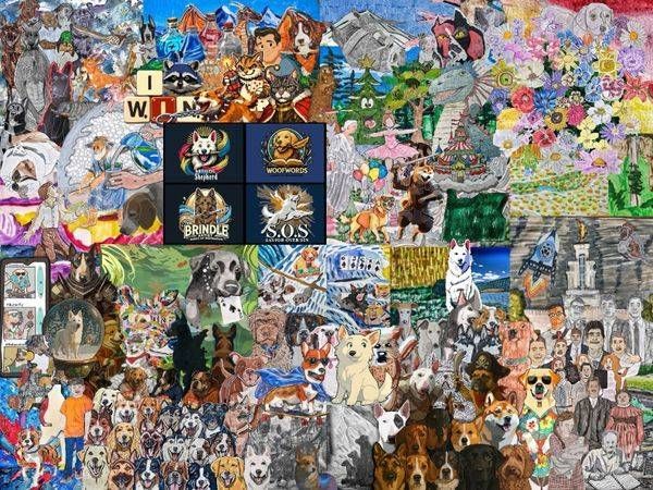 Paws, Petals & Possibilities | 2019–2026 Art Collage by The Artistic Shepherd
