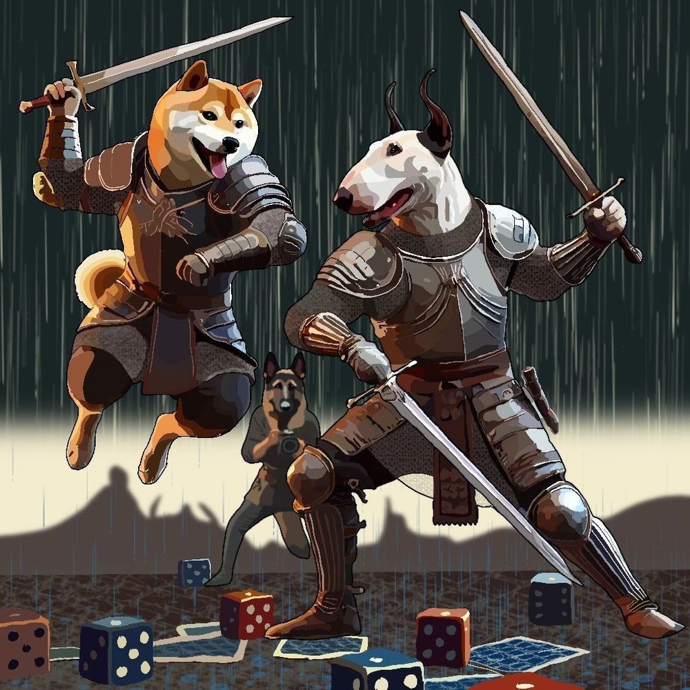Guardians Of The Canine Realm Art | The Artistic Shepherd