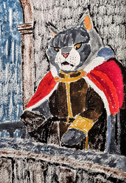Catrick the Cheat Art Print | Barker’s of Ruin Fantasy Villain Illustration