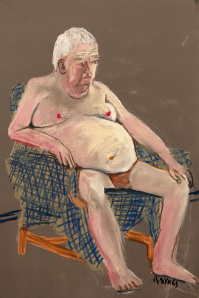 Life Drawing of Dick original