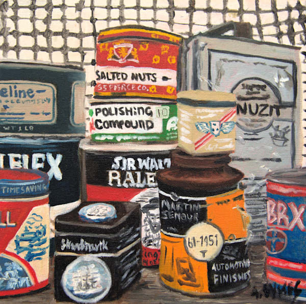 Antique Hunting with Bob Stack of Tins 2024 Annette Sykes
