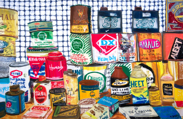 Still Life in Tins 2024 Annette Sykes