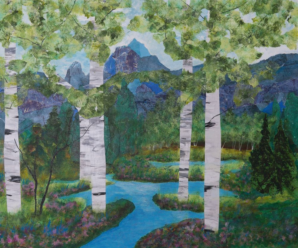 The Quiet Canopy Art | Allyson J Thomas Art