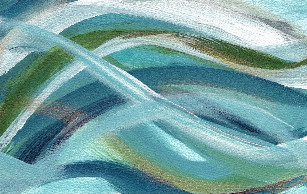 Waves 1 Art | Allyson J Thomas Art