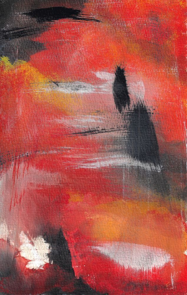 Dreaming Red Art | Allyson J Thomas Art