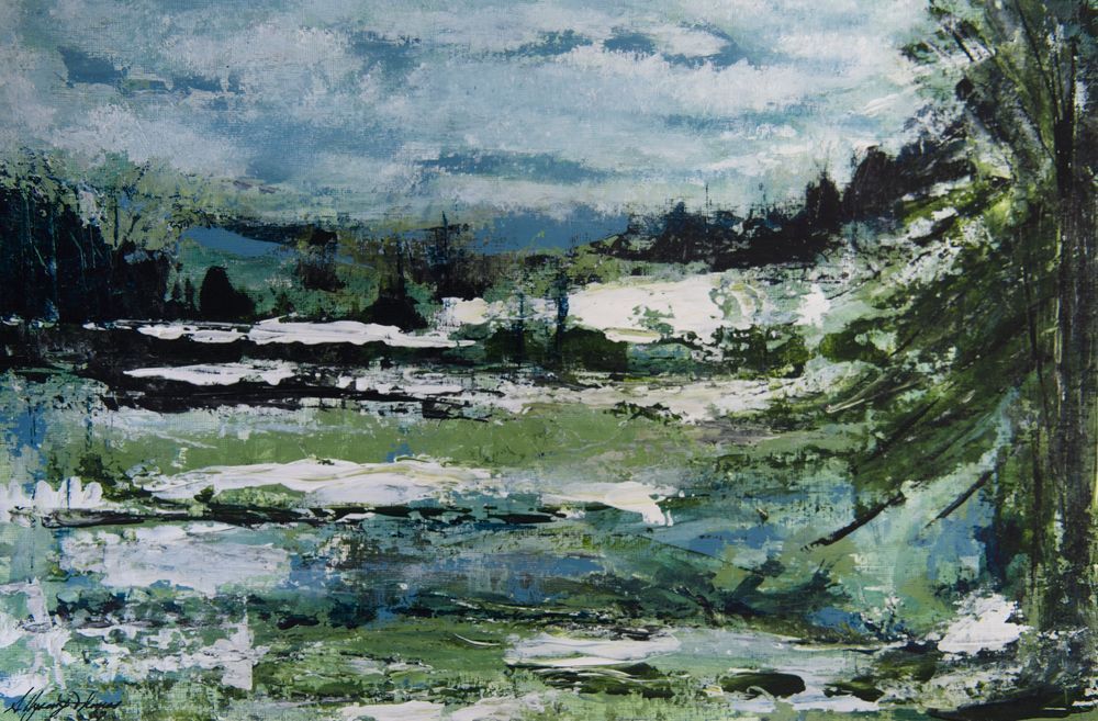 Peaceful Hike Art | Allyson J Thomas Art