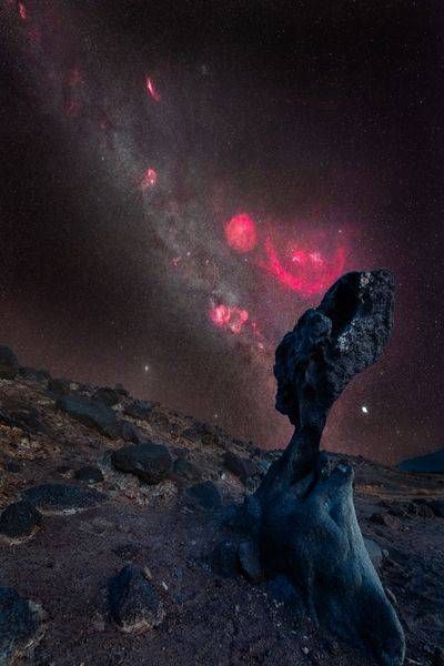 Ancient Watcher | Fine Art Astrophotography