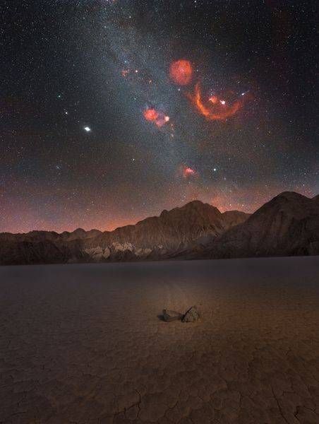 Celestial Roses | Fine Art Astrophotography