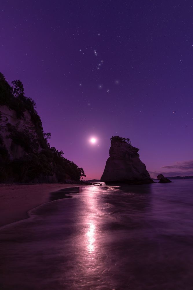 Orion + Moonset Photography Art | Judd Sather Photography