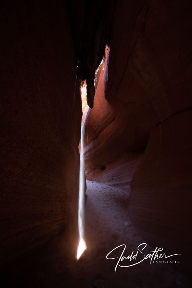 Slot Sunbeam Photography Art | Judd Sather Photography