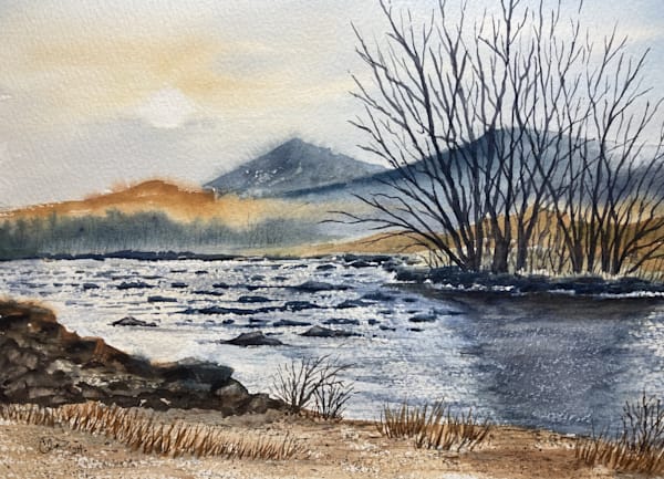 A Cold Day Art | Paint and Water