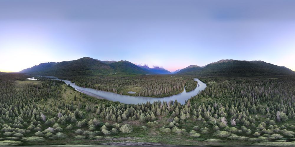 Panoramic Drone Shot