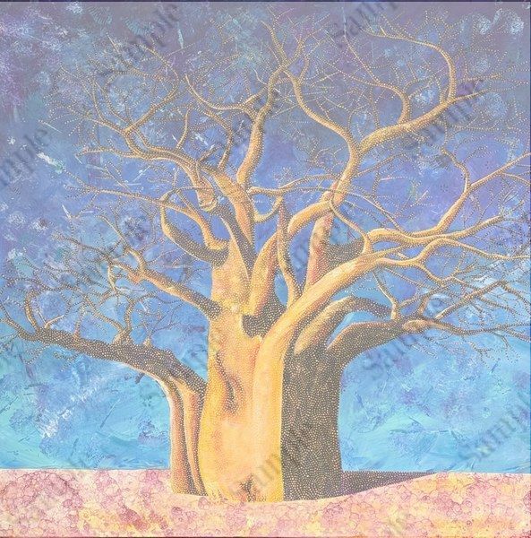 Electric Baobab Art | Art by Dayle