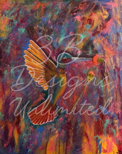 The Color Of Flight Greeting Card Art |  Barbara Bowling Art