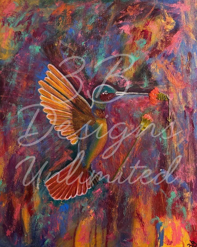 The Color Of Flight Greeting Card Art |  Barbara Bowling Art