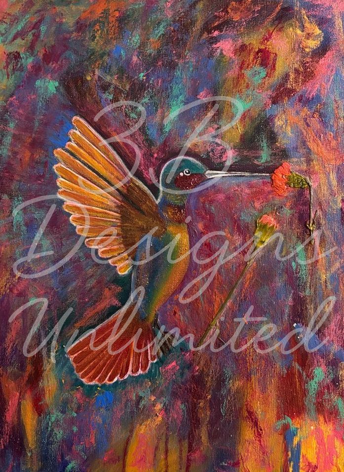 The Color Of Flight Greeting Card Art |  Barbara Bowling Art