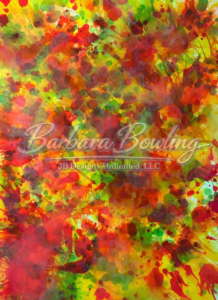 Through The Kaleidoscope Greeting Card Art |  Barbara Bowling Art