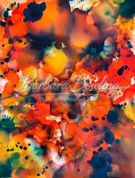 Dynamic Spectrum No. 7 Greeting Card Art |  Barbara Bowling Art