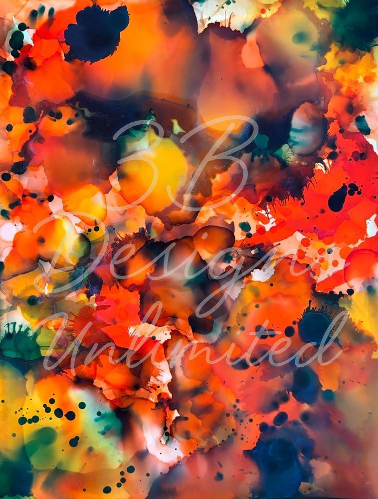 Dynamic Spectrum No. 7 Sticker Art |  Barbara Bowling Art