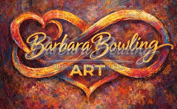 Barbara Bowling Art Cropped Logo Apparel Art |  Barbara Bowling Art