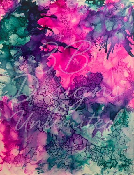 Mythic Chromatic Fusion Sticker Art |  Barbara Bowling Art