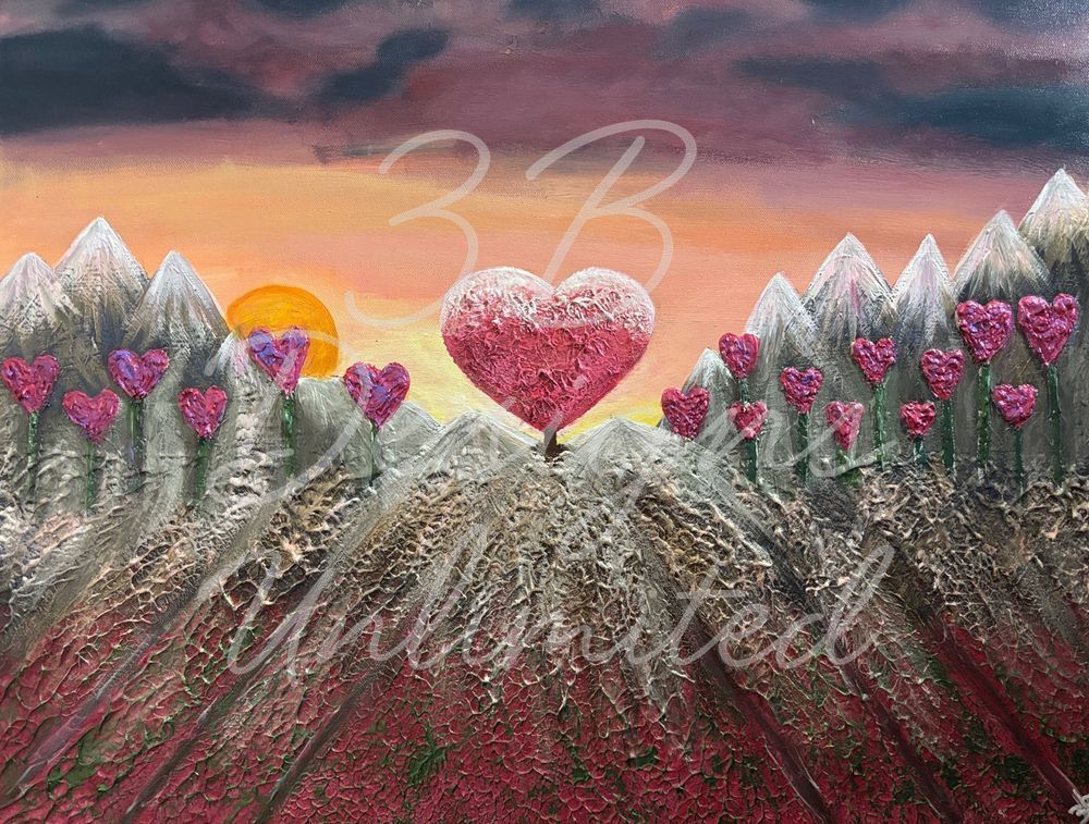 Magestic Heart Of The Rising Sun Tote Bag Art |  Barbara Bowling Art