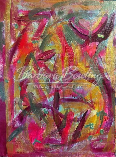 Ceremony of Many Colors – Fine Art Print | Vibrant Abstract Expressionist Wall Art