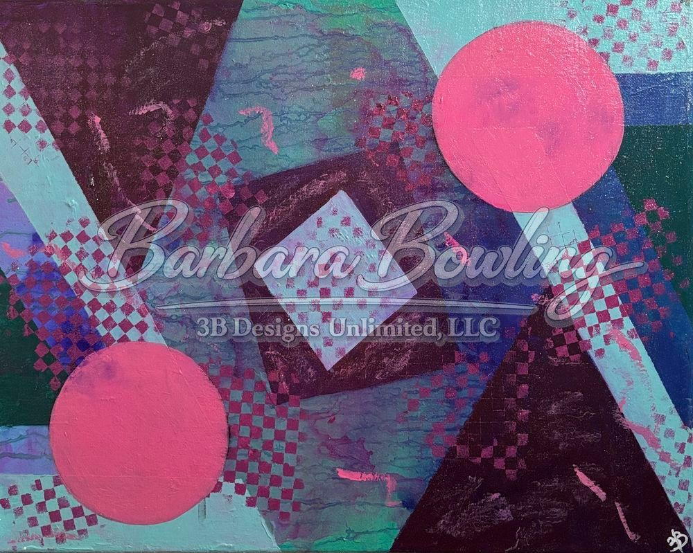 Cosmic Syntax – Fine Art Print | Abstract Geometric Art, Modern Patterned Wall Art