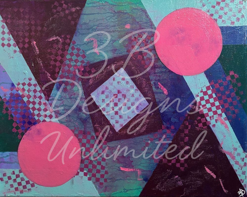Cosmic Syntax Sticker Art |  Barbara Bowling Art