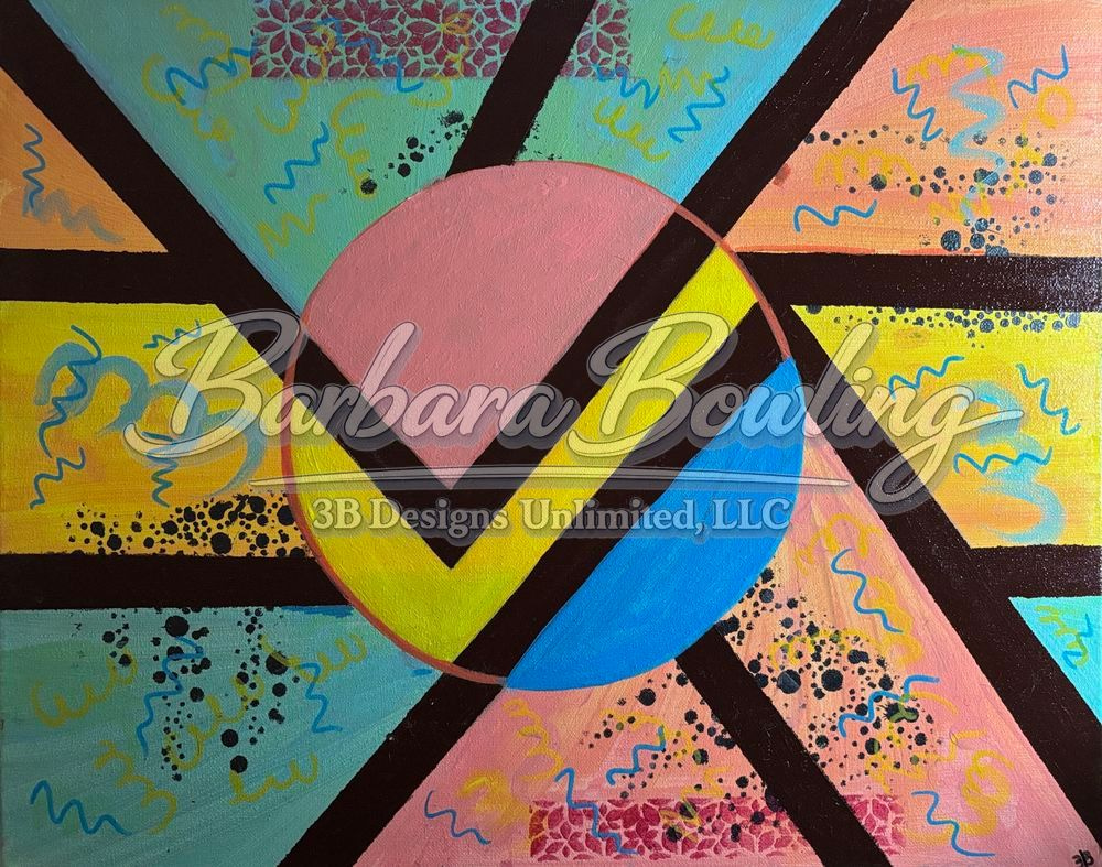 Closer Look Inside The Circle Porcelain Ornament Art |  Barbara Bowling Art