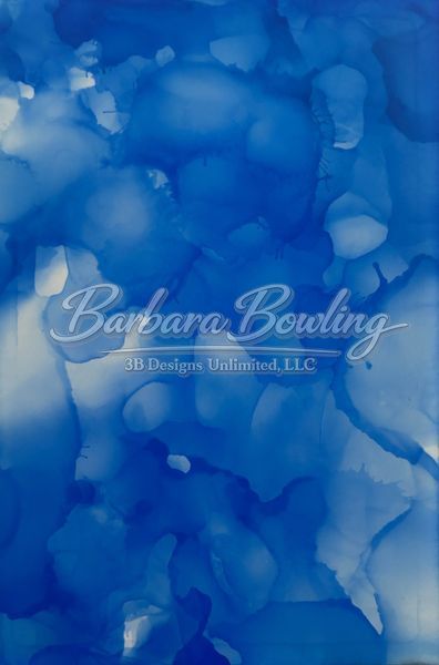 Azure Drift  Greeting Card Art |  Barbara Bowling Art