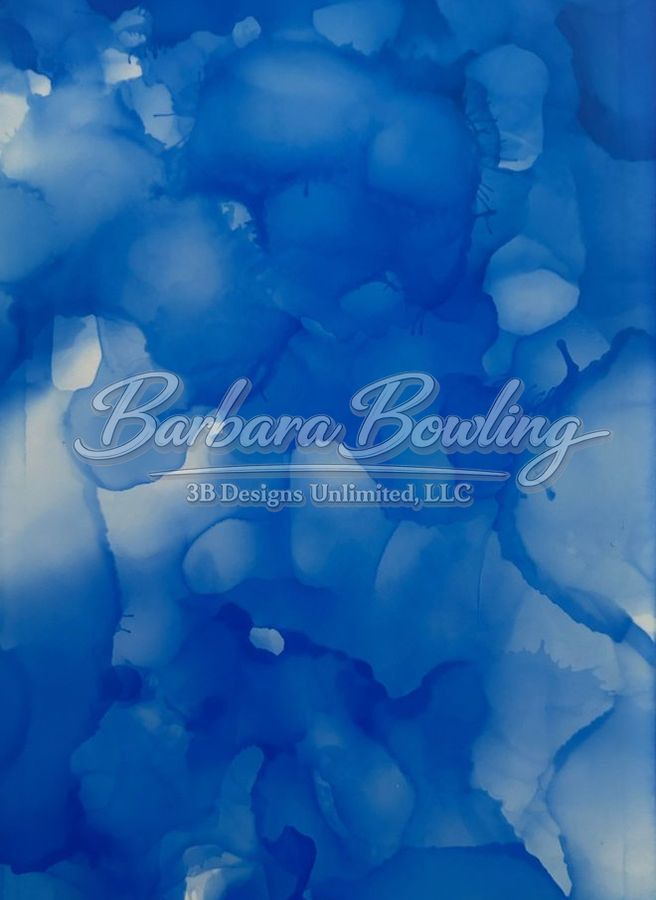 Azure Drift  Greeting Card Art |  Barbara Bowling Art