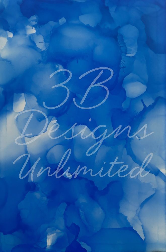 Azure Drift  Metal Ornament Art |  Barbara Bowling Art