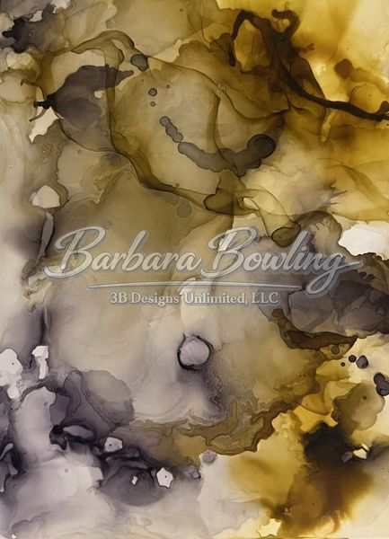 Fragment of the Forgotten Earth Greeting Card – Abstract Earth‑Inspired Fine Art Print Card by Barbara Bowling | 3B Designs Unlimited