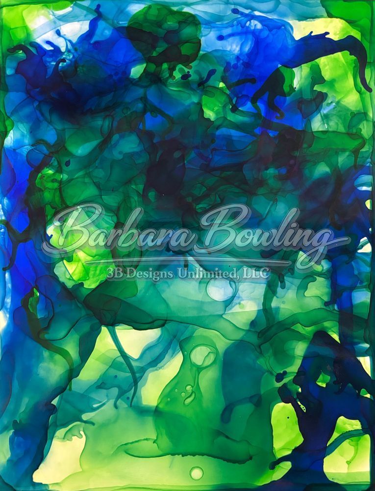 Breath of the Deep Elements | Fluid Blue Abstract Art
