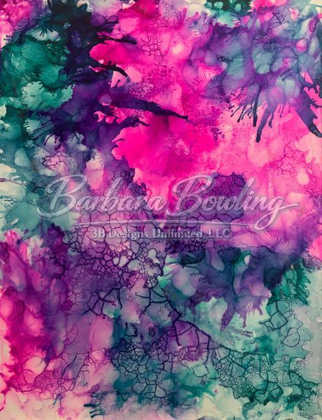 Mythic Chromatic Fusion Greeting Card Art |  Barbara Bowling Art