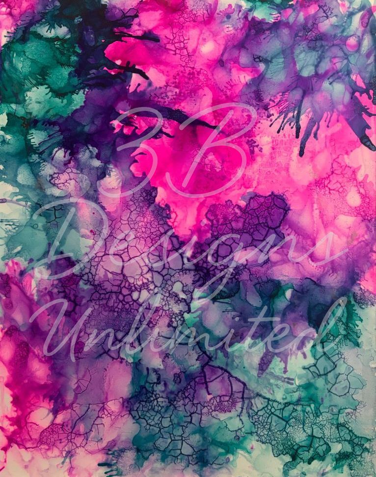 Mythic Chromatic Fusion Greeting Card Art |  Barbara Bowling Art