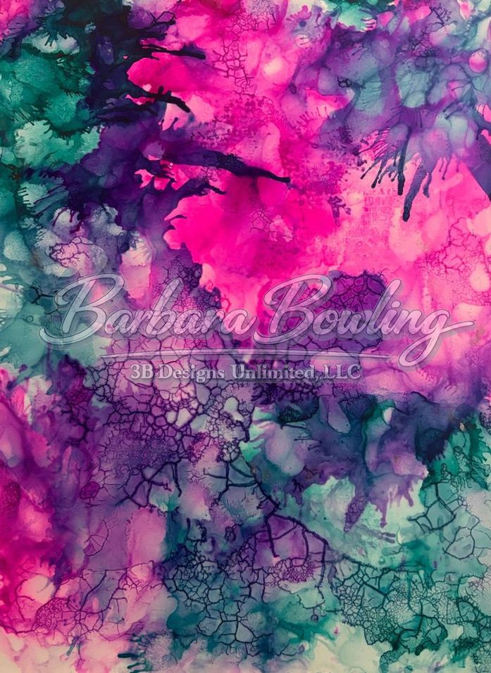 Mythic Chromatic Fusion Greeting Card Art |  Barbara Bowling Art
