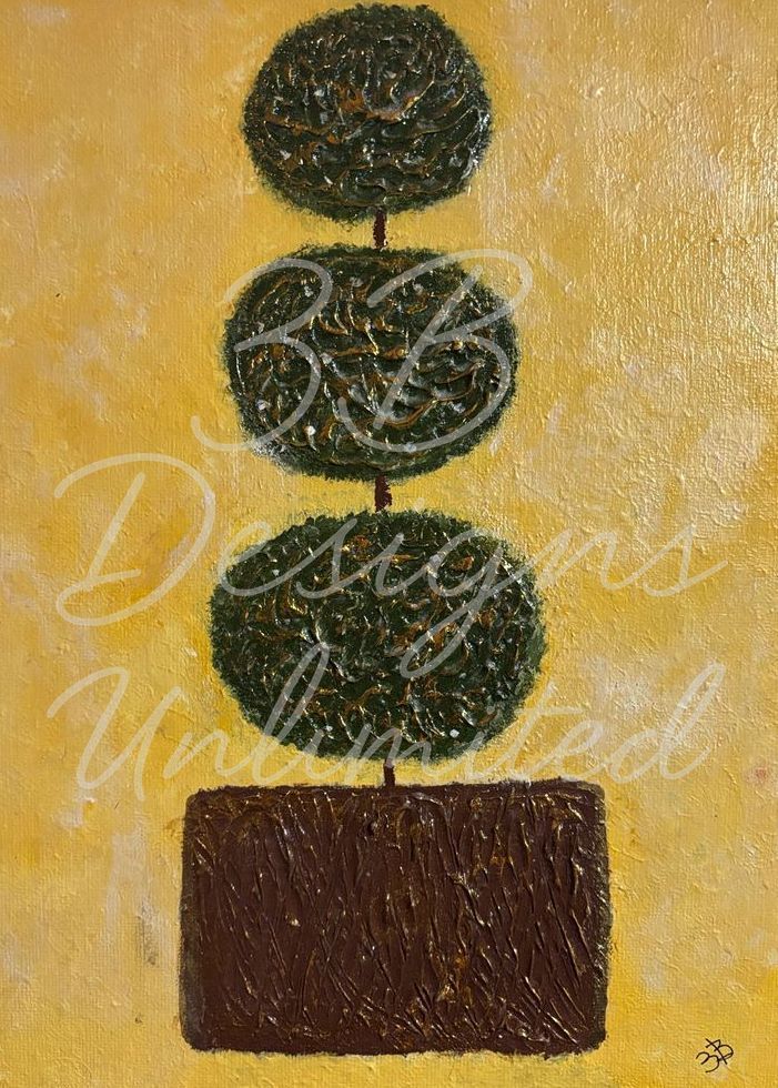 Modern Greenform Greeting Card – Abstract Fine Art Print Card by Barbara Bowling | 3B Designs Unlimited
