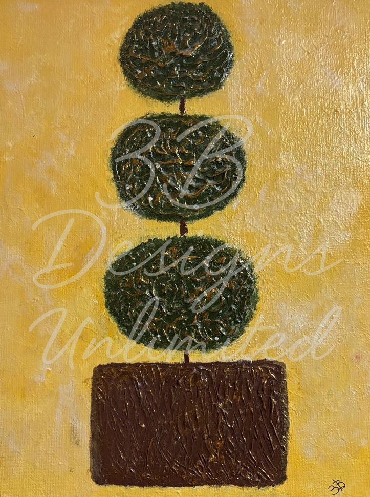 Modern Greenform Greeting Card – Abstract Fine Art Print Card by Barbara Bowling | 3B Designs Unlimited