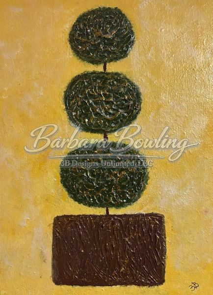 Modern Greenform Greeting Card – Abstract Fine Art Print Card by Barbara Bowling | 3B Designs Unlimited