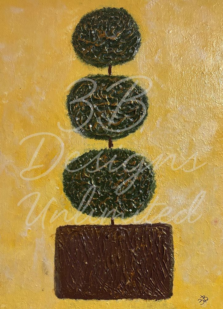 Modern Greenform Puzzle Art |  Barbara Bowling Art