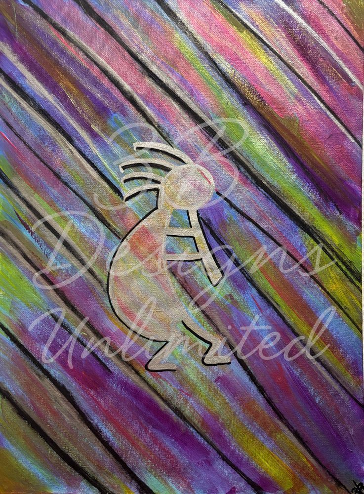 Rhythm Of The Painted Path Porcelain Ornament Art |  Barbara Bowling Art