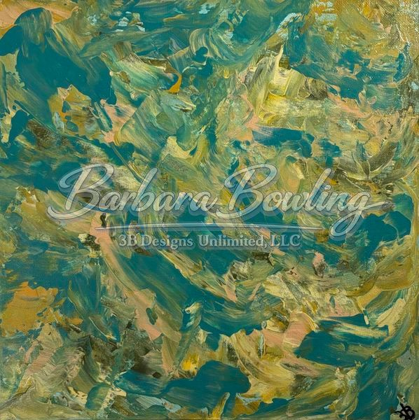 Swirling Tide Greeting Card Art |  Barbara Bowling Art
