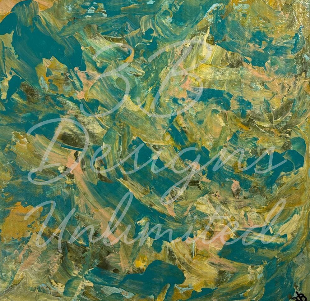 Swirling Tide Greeting Card Art |  Barbara Bowling Art