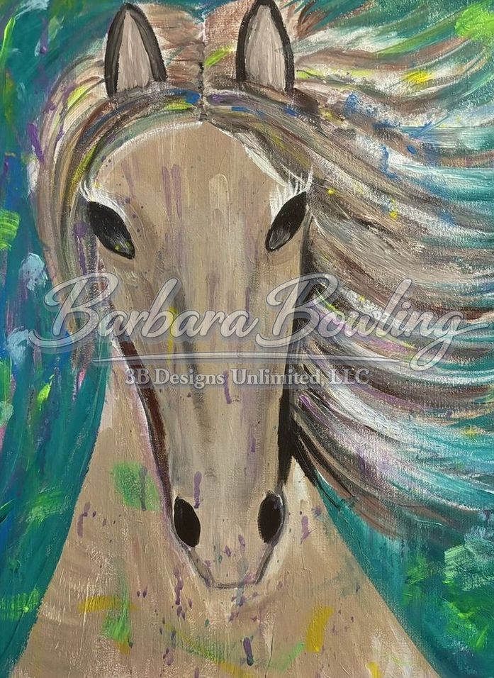 Stormrunner Greeting Card Art |  Barbara Bowling Art
