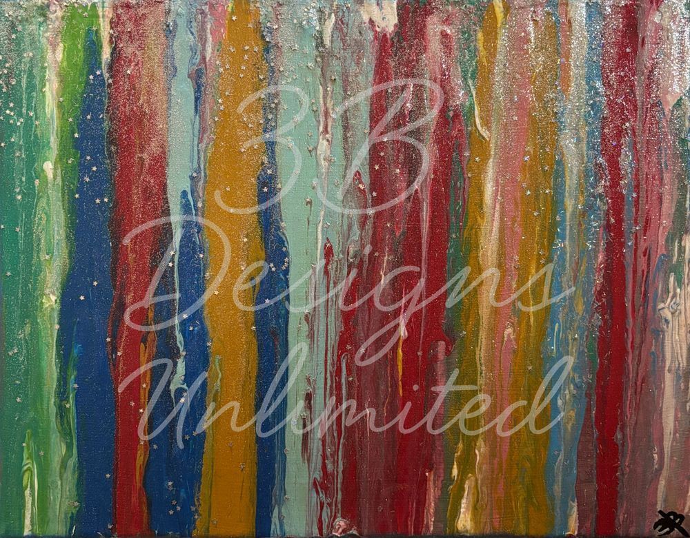 Stardust Rain Tote Bag Art |  Barbara Bowling Art