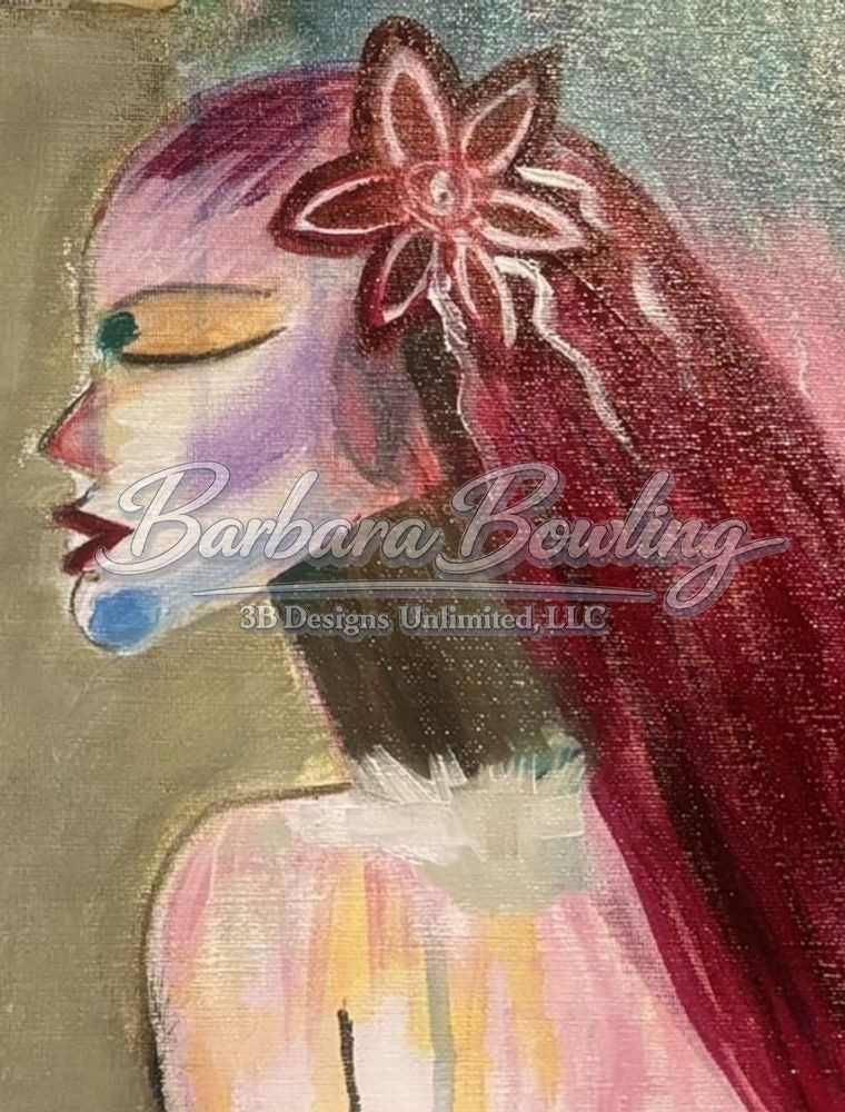 She Who Wears The Dawn Porcelain Ornament Art |  Barbara Bowling Art